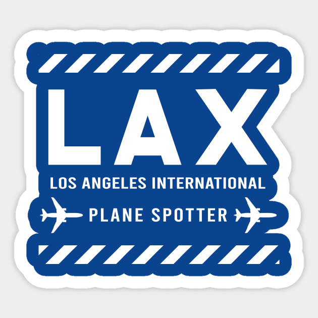 LAX Plane Spotter | Gift Sticker by ProPlaneSpotter